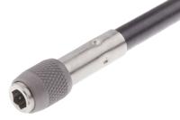 028160 Wera Hexagon Flexible Bit Holder Screwdriver, 1/4 in Tip, 177 mm Blade, 275 mm Overall