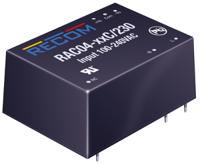 rac04-12sc230 Recom Switching Power Supply, RAC04-12SC/230, 12V dc, 333mA, 4W, 1 Output, 80 → 264V ac Input Voltage