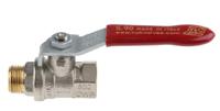733-5233 RS PRO Brass Full Bore, 2 Way, Ball Valve, Threaded, BSPP 3/8in, 40 → 30bar Operating Pressure