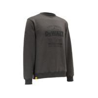 delaware-l DeWALT Delaware Grey 35% Cotton, 65% Polyester Work Sweatshirt L