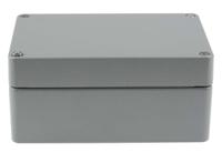 190-1875 RS PRO Aluminium Enclosure, IP66, IK09, 200 x 140 x 90mm