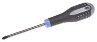 be-8820 Bahco Pozidriv  Screwdriver, PZ2 Tip, 100 mm Blade, 222 mm Overall