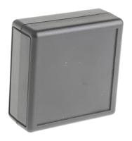 1593kbk Hammond 1593 Black ABS Enclosure, 66 x 66 x 28mm