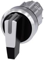 3su1052-2cp60-0aa0 Siemens SIRIUS ACT 3SU10 Series 3 Position Selector Switch Head, 22mm Cutout