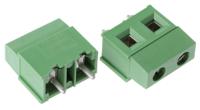 282844-2 TE Connectivity Buchanan Series PCB Terminal Block, 2-Contact, 7.5mm Pitch, Through Hole Mount, 1-Row, Screw Termination