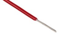 3051-rd001 Alpha Wire Hook-up Wire PVC Series Red 0.35 mm² Hook Up Wire, 22 AWG, 7/0.25 mm, 305m, PVC Insulation, 3051 RD001