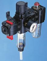 bpl72-201g Norgren G 1/4 FRL, Semi Automatic Drain, 40μm Filtration Size - Without Pressure Gauge