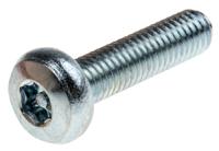 482-8363 RS PRO Bright Zinc Plated Pan Steel Tamper Proof Security Screw, M5 x 20mm