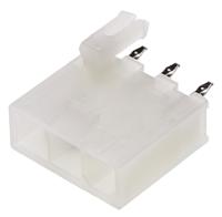 39-30-1039 Molex Mini-Fit Jr Series Vertical Through Hole PCB Header, 3 Contact(s), 4.2 mm Pitch, 1 Row, Shrouded