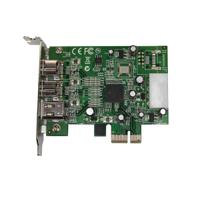 pex1394b3lp StarTech.com 3 Port PCIe Firewire Card