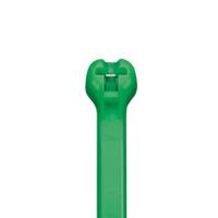 bt2s-m5 Panduit Cable Ties, 203mm x 4.7 mm, Green Nylon, Pk-1000
