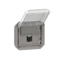 069559l Legrand Grey Plug Socket, 6A, RJ45