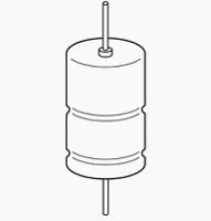 b41693a9108q001 EPCOS 1mF Aluminium Electrolytic Capacitor 100V dc, Axial, Through Hole - B41693A9108Q001