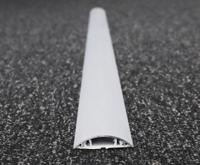 880-6865 RS PRO Grey Floor Trunking - Closed Slot, W50 mm x D9.8mm, L1m, Aluminium Alloy (Lid), PVC (Base)