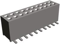 m50-3102045 HARWIN M50-31 Series Straight Surface Mount PCB Socket, 40-Contact, 2-Row, 1.27mm Pitch, Solder Termination