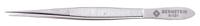 5-121 Bernstein 120 mm, Nickel Plated Steel, Narrow Pointed; Serrated, Tweezers