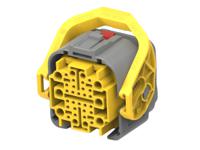 2445859-2 TE Connectivity, DEUTSCH NTSEAL Automotive Connector Grey Cable Mount 36 Way