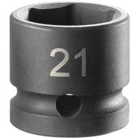 nss21a Facom 21mm, 1/2 in Drive Impact Socket, 25 mm length