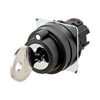 a22nz-3bm-01da Omron A22NZ 3-position Key Switch Head, Manual Return, 22mm Cutout