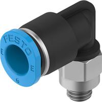 npqe-l-m5-q6-f1a-p10 Festo NPQE-L Series Push-in Fitting, M5 to Push In 6 mm, Threaded Connection Style, NPQE-L-M5-Q6-F1A-P10