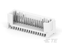 1-2355091-6 TE Connectivity MICRO CT Series Straight Board PCB Header, 16 Contact(s), 1.2 mm Pitch, 1 Row, Shrouded