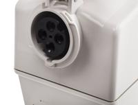 5681686-rw Scame, ADVANCE 2 IP67 Red Wall Mount 3P + E RCD Industrial Power Connector Socket, Rated At 16A, 415 V
