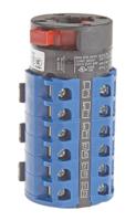 ca10a362gba001ft Kraus & Naimer, 6P 3 Position 60° Double Throw Cam Switch, 20A