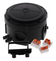 10110636 WISKA Polypropylene Junction Box, IP66, IP67, Ø 82 x 57mm