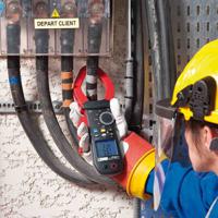p01120967 Chauvin Arnoux F607 Clamp Meter Bluetooth, 3000A dc, Max Current 2000A ac CAT III 1000V