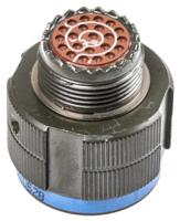 tv06rw-13-35pnw52 Amphenol Limited, TV, Copper Alloy 22 Way Cable Mount MIL Spec Circular Connector PlugGreen, Pin Contacts,Shell Size