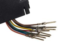 818-693 RS PRO D Sub Adapter Male 9 Way D-Sub to Female RJ45
