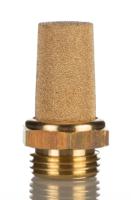 t40c4800 Norgren T40 Bronze 10bar Pneumatic Silencer, Threaded, G 1/2 Male