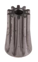 878-7815 RS PRO Steel 10 Teeth Spur Gear, 0.5 Module, 2mm Bore Diam, 5mm Pitch Diam, 7mm Hub Diam