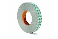 9087-12mmx50m 3M 9087 White Double Sided Plastic Tape, 0.26mm Thick, 5.2 N/cm, PVC Backing, 12mm x 50m