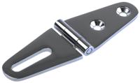293-7702 Pinet Steel Strap Hinge, Screw Fixing, 98.5mm x 98.5mm x 3mm