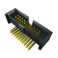 shf-105-01-l-d-ra-tr Samtec SHF Series Right Angle Through Hole PCB Header, 10 Contact(s), 1.27 mm Pitch, 2 Row, Shrouded