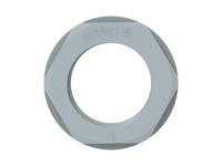 1sng607005r0000 Grey UL 94 V2 PA 6 Cable Gland Locknut, M16 Thread