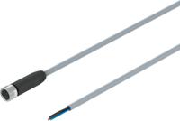 neba-m8g3-u-10-n-le3 Festo Female 3 way Socket to 3 way Cable Actuator/Sensor Cable, 10 m