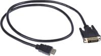 182-8878 RS PRO, 1m Male HDMI to Male DVI-D Single Link High Speed 4K