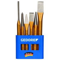 106-d Gedore 6-Piece Punch Set, Pin Punch, 10.0 mm Shank