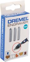 26159924ja Dremel 3-Piece Engraving Bit
