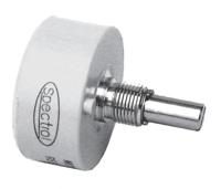 132-0-0-502 Vishay 132 5kΩ Rotary Potentiometer Continuous-Turns 1-Gang Bushing Mount,