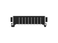 354078-e ERNI 354078 Series Vertical Surface PCB Header, 16 Contact(s), 1.27 mm Pitch, 2 Row, Shrouded