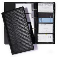 2403-01 Durable Black Business Card Wallet
