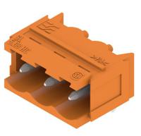 1148070000 Weidmuller, 5.08mm Pitch, SL, 3 Way, Right Angle, Pluggable Terminal Block, Header, Through Hole, Solder Termination,