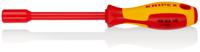 98-03-10 Knipex Hexagonal Nut Driver, 10 mm Tip, VDE/1000V, 125 mm Blade, 237 mm Overall