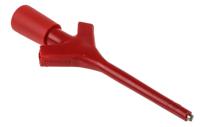 973592101 Hirschmann Test & Measurement Red Grabber Clip with Pincers, 2A, 30 V ac, 60 V dc