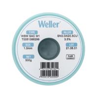 t0051386299 Weller Wire, 1mm Lead Free Solder, 217-221°C Melting Point