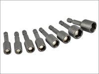 05073495001 Wera 8-Piece Imperial, Metric 1/4 in Bit Socket Set , Hex Bit