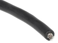 45102-bk005 Alpha Wire Xtra-Guard 4 Performance Cable Control Cable, 2 Cores, 0.35 mm² 22 AWG, Screened, 30 m, Black Thermoplastic